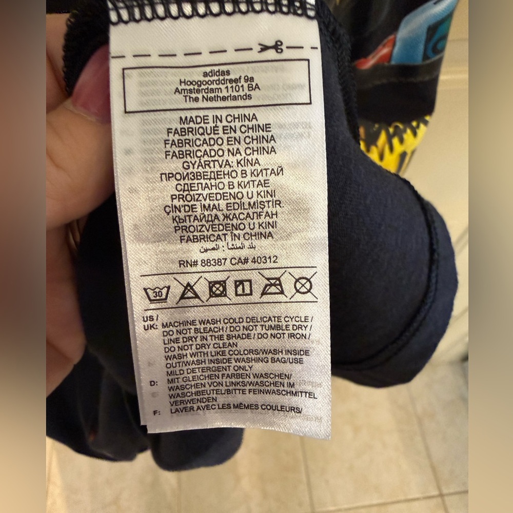 Adidas Originals x Jeremy Scott Archive Dress Tee RARE size XL - Picture 8 of 10